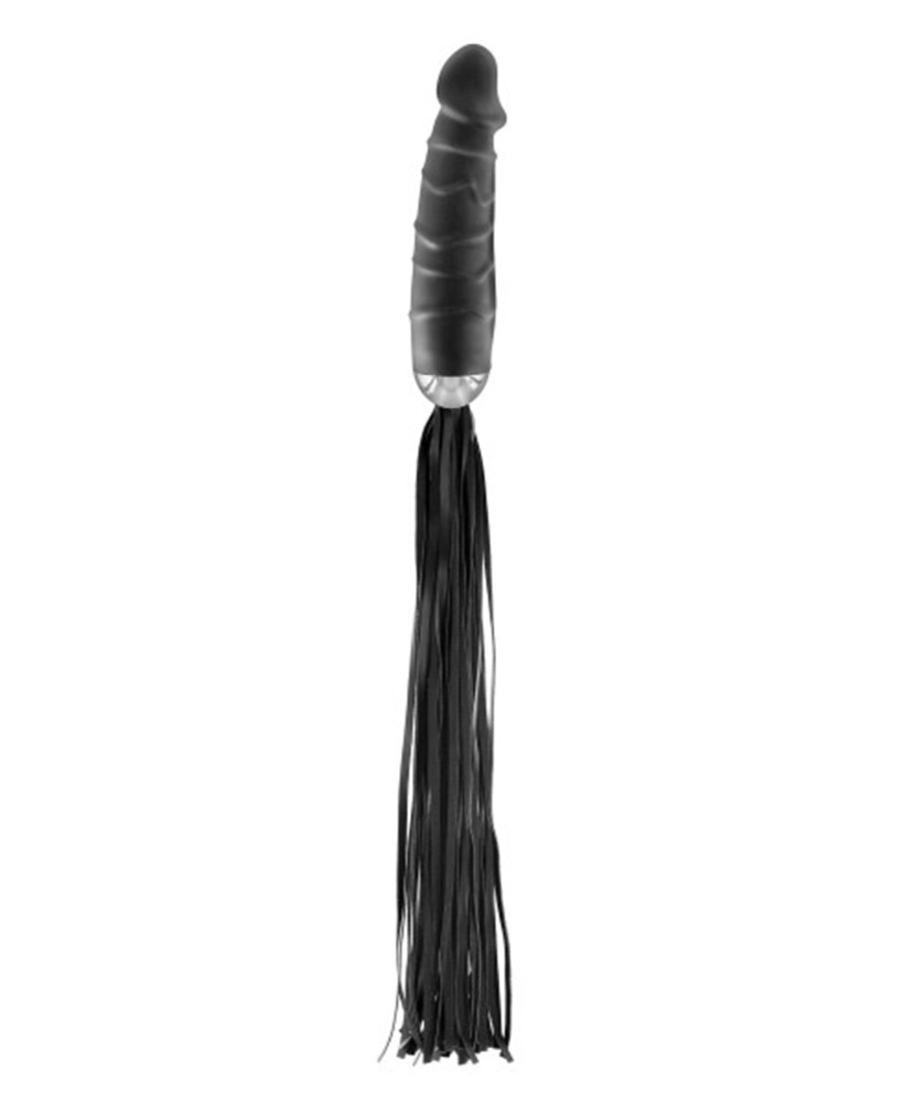 Martinet avec manche gode noir Fetish Tentation 